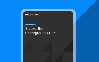 Bitsight's State of the Underground 2025 Report Cover